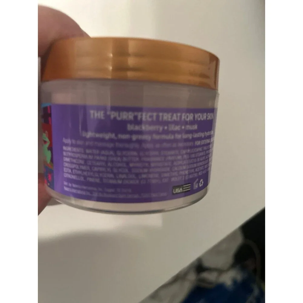 Tree Hut Meyow Whipped Shea Body Butter - BlackBerry & Lilac - 8.4 oz
